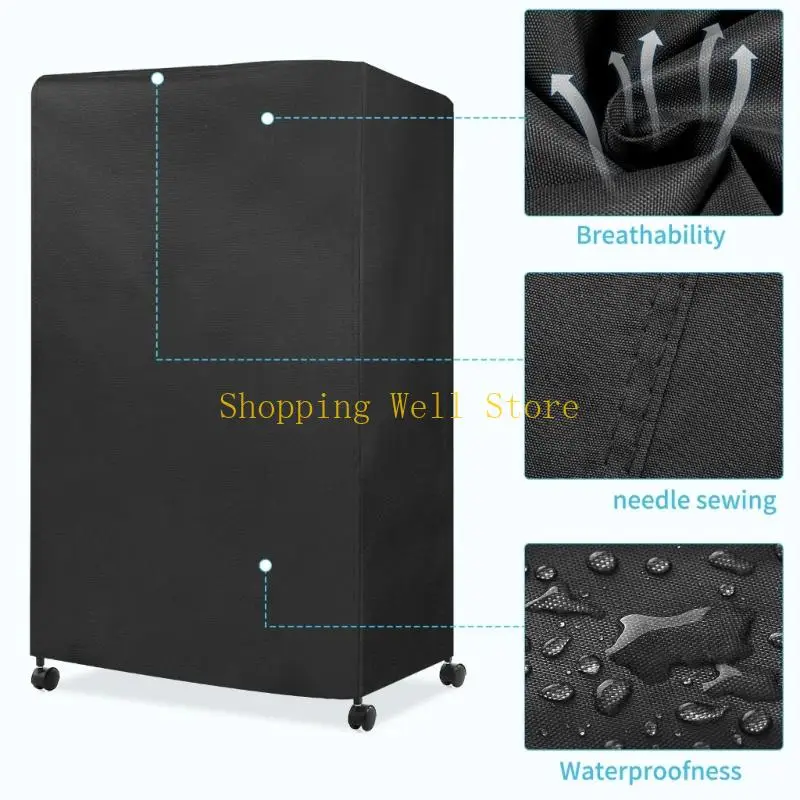 

KX4B дышащая черная птичья клетка, ночное покрытие, затемняющая клетка для попугаев, навес для корелл, волнистых попугайчиков и