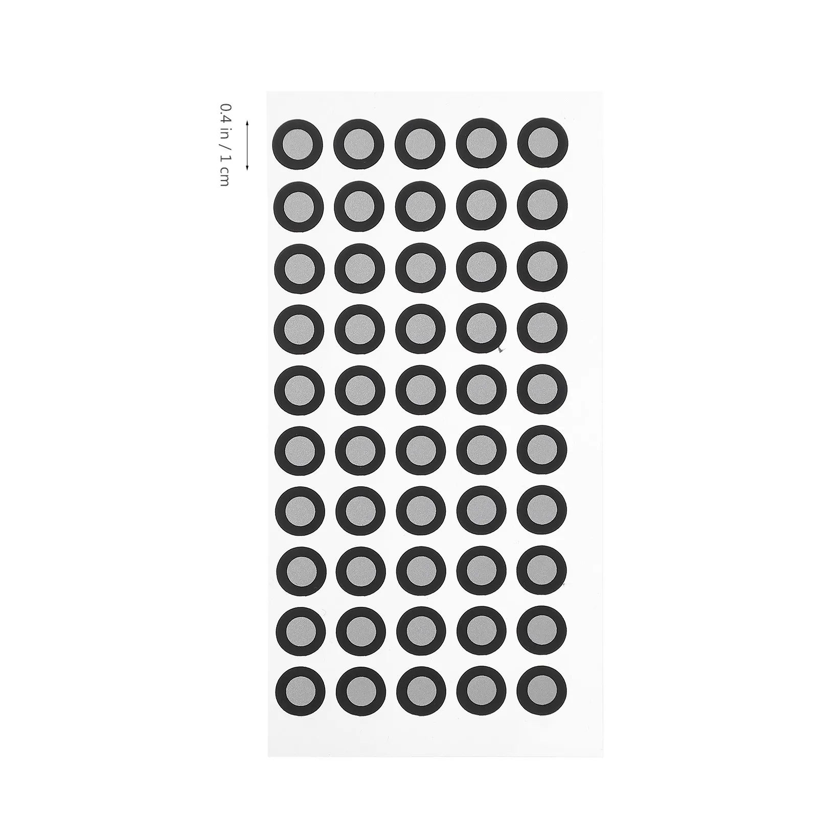 5Sheets 3D Scanner Reflective Marker Point Tear-Resistant Reflective Film Reference Points for Precise Scanning Tracking