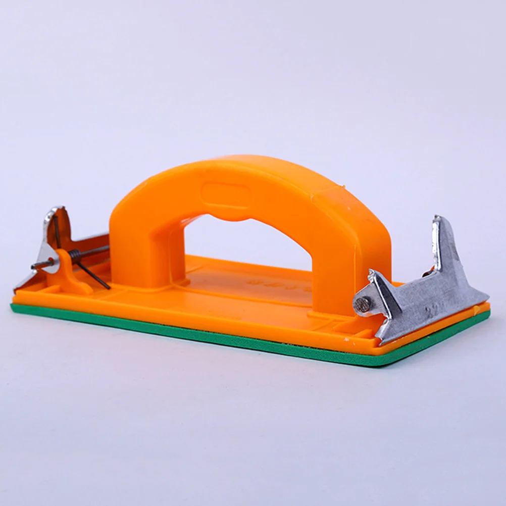 

2Pcs Sandpaper Holder Hand Grip Lightweight Right Angle Design Sanding Frame for Wall Drywall Wood Metal Polishing Abrasive
