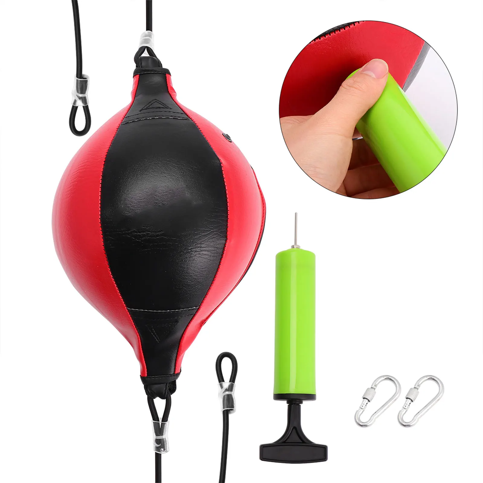 

Round Reaction Ball Balls Hanging Speed Equipment Training Home Gym Martial Punching Bag Set Including Ball