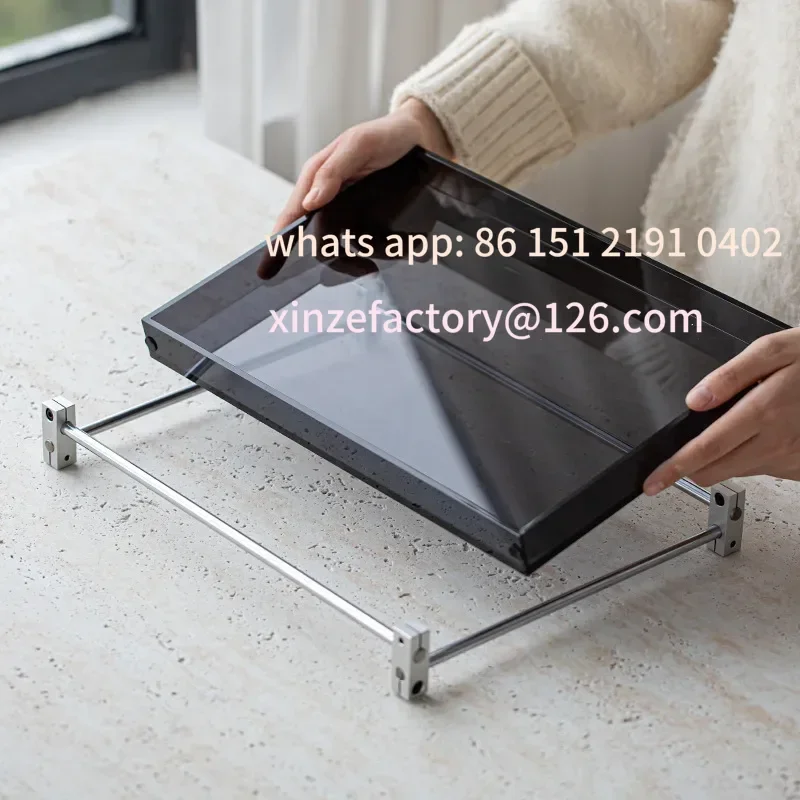 

CustomizableTray Simple Pot Holder Tea Set Storage Box Office Home Use Gongfu Set Dry Tea Tray Minima