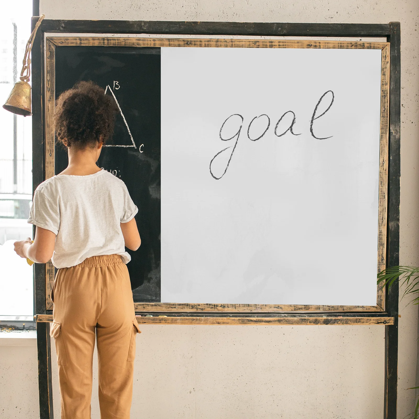 

Blackboard Sticker Premium PVC PP Material DIY Blackboard Wall Decal Custom Size for Home Kitchen Office Cafes Message