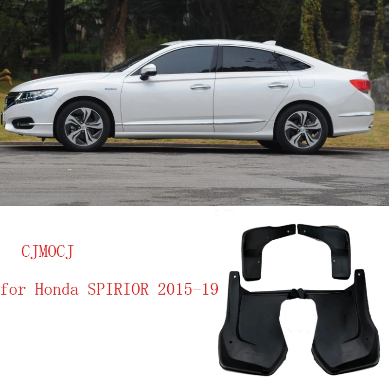 

4pcs High Quality ABS Front & Rear Fender for Honda SPIRIOR 2015-19 Car Mud Flaps Splash Guard Mudguard Mudflaps Accessories