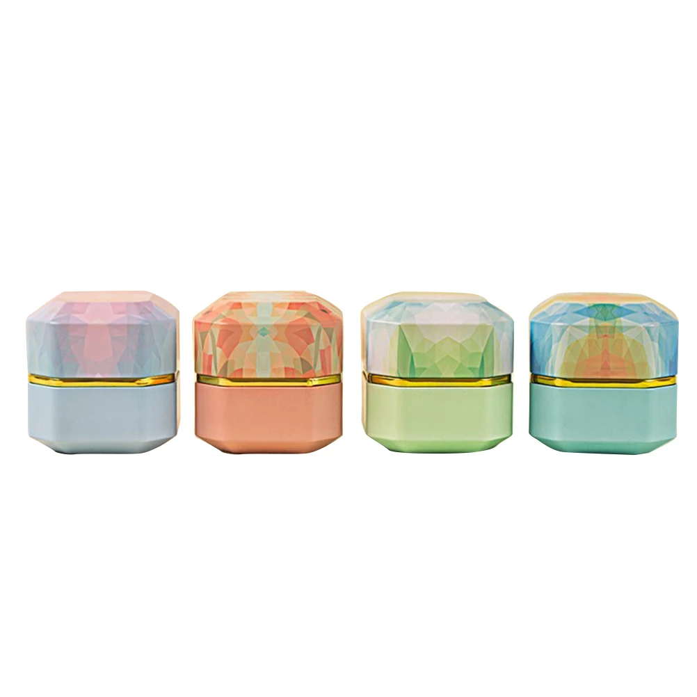 

4 pcs Tea Tin Canister Iron Holder Sealed Storage Jars Candy Container Portable Tea Jar Hygienic Food Storage Canister