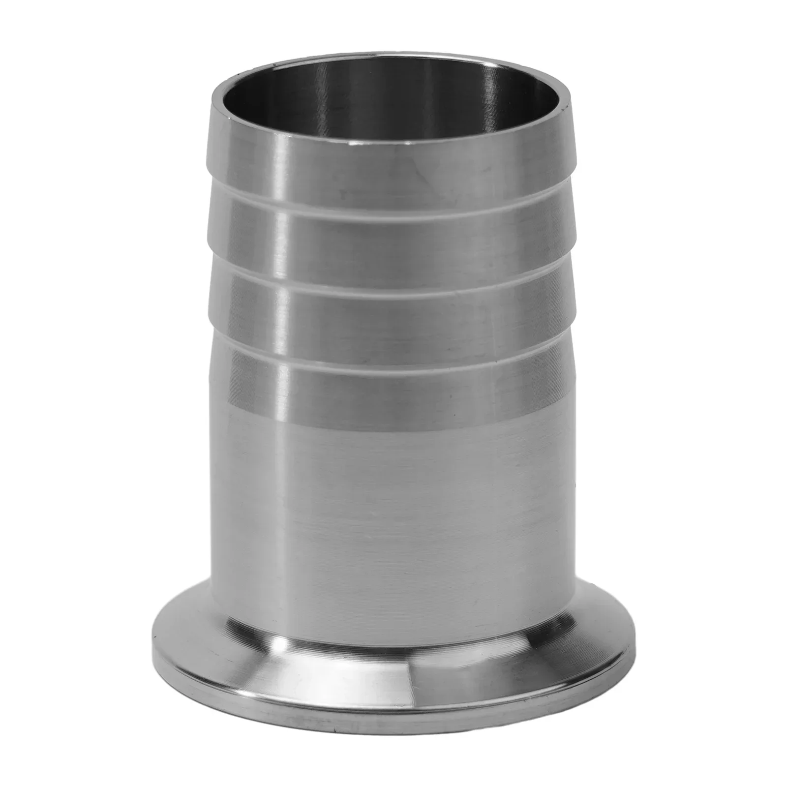 Sanitary Hose Barb Pipe Fitting Adapter 1.5 inch Tri Clamp to 1.5 inch Rubber Hose SS304 Stainless Steel for Fluid Handling