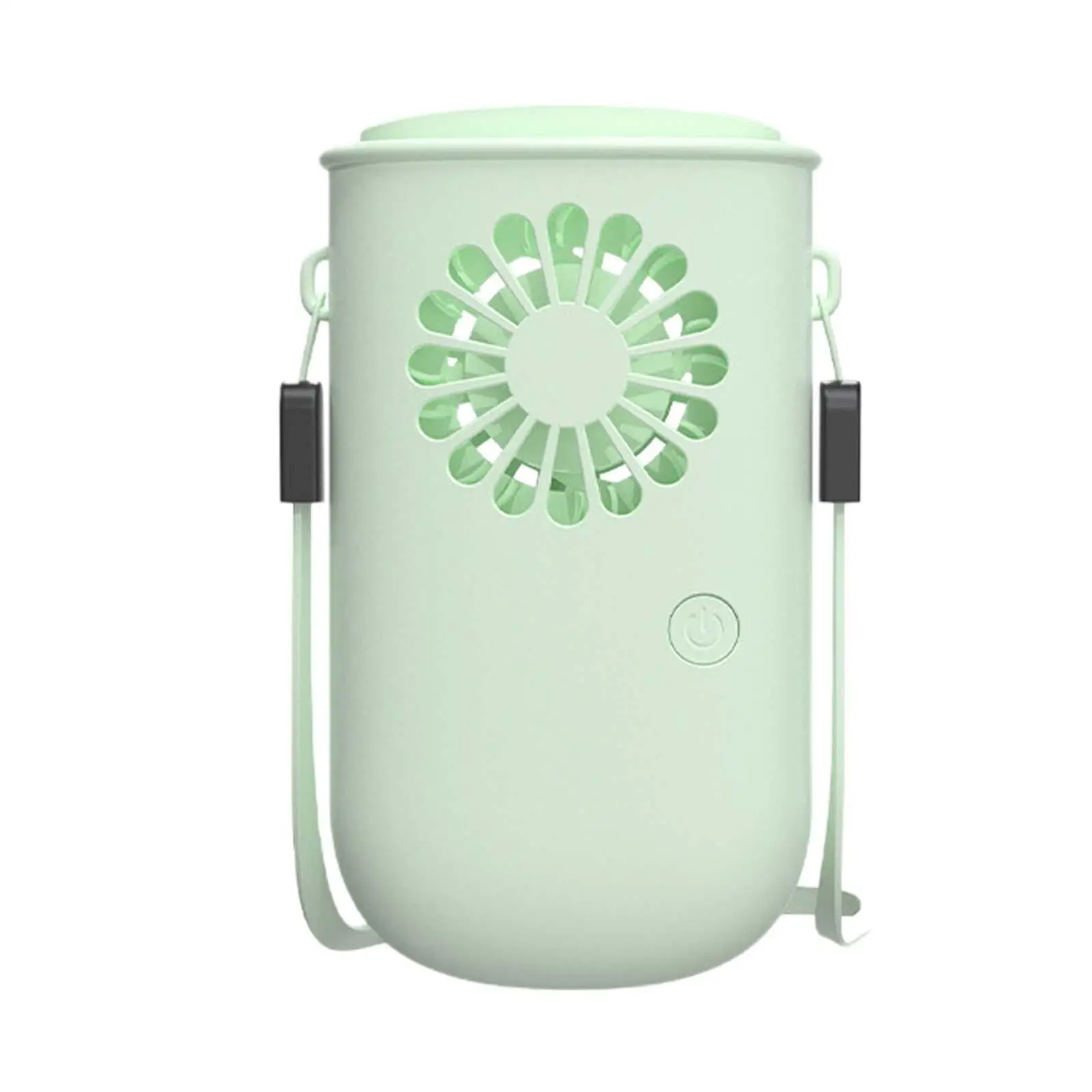 Handheld Fan Quiet Adjustable Portable Rechargeable Desk Fan Hanging Neck Fan Mini Fan for Camping Hiking Home Dormitory Outdoor