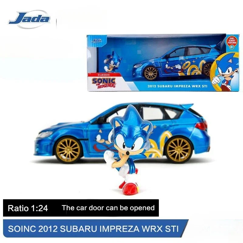 جادا 1/24 سوبارو 2012 Wrx Sti سونيك طبعة الفيلم بول سيارة رسمت نادر سبيكة نموذج الديكور نموذج هدايا الأطفال