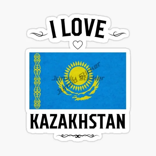 

Creative Design: Kazakhstan Flag, Peace Gesture, Kazakhstan and Canada Car Stickers, Car Accessories Vinyl Self-adhesive Decals