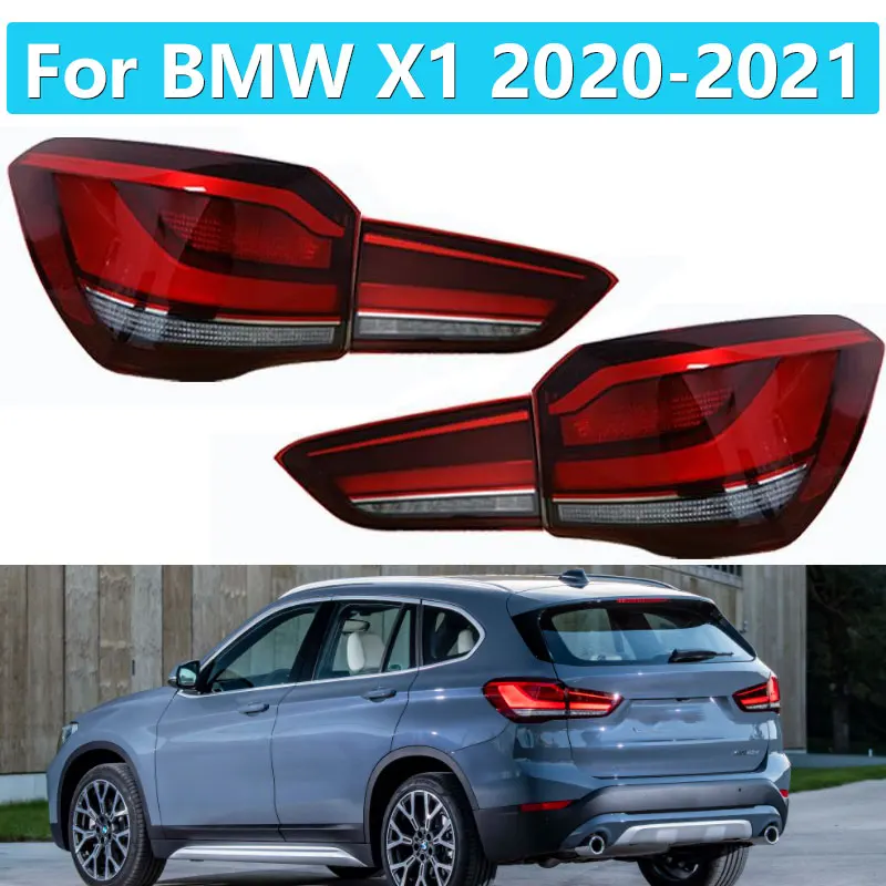 Car LED Tail Light For BMW X1 E84 F49 F48 2020 2021 Rear Light Brake Warning Lamp Reversing Bumper Tail Light Assembly