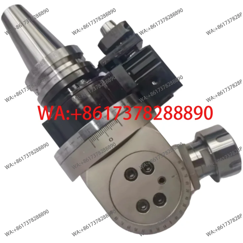 Machining center side milling head bT40ER32ER25 angle  bbT50ER40B30 double head output right angle milling head