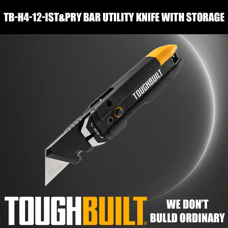 

Многофункциональный складной нож ToughBuilt TB-H4-12-IST, портативный инструмент для зачистки проводов, сверхмощное режущее лезвие, ручные инструменты и аксессуары