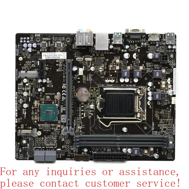 New For ASUS H170-I/G11CB main board 1151-pin M.2 DDR4 USB3 MATX supports 6th-7th generation CPU