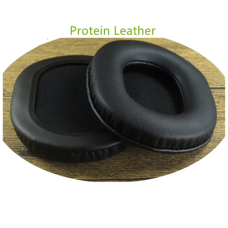 Cuscinetti per le orecchie in Gel di raffreddamento Cover per ATH-M20 M30 M40 M50 M50X M70X sostituzione delle cuffie 1 paio di auricolari in tessuto di velluto in pelle proteica