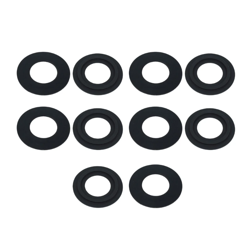 10pcs Rubber Washer Seals Silicone Gaskets Washers Simple Install for Sink Drain