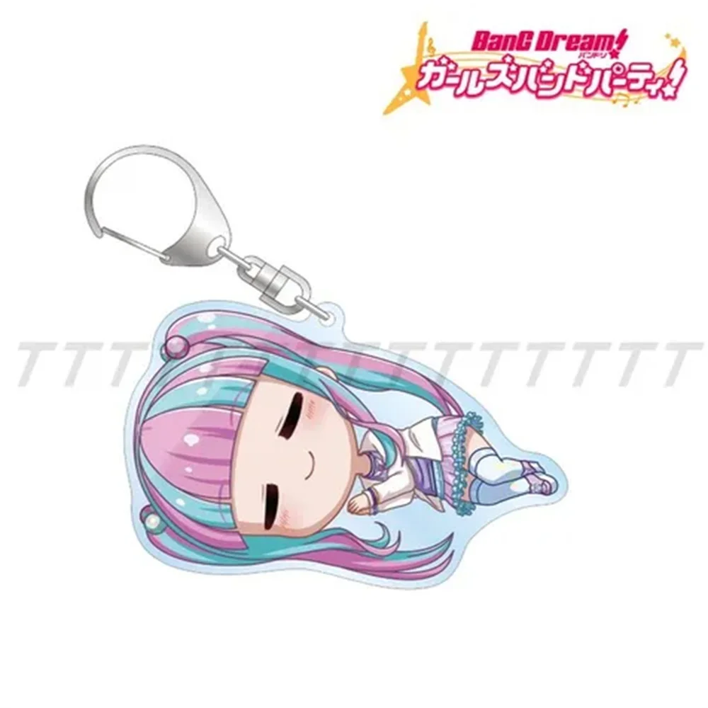 LLavero de Anime de 6cm para regalo de Navidad, colgante de acrílico, muñeco Shirasagi Chisato Kurata Mashiro Tsukushi