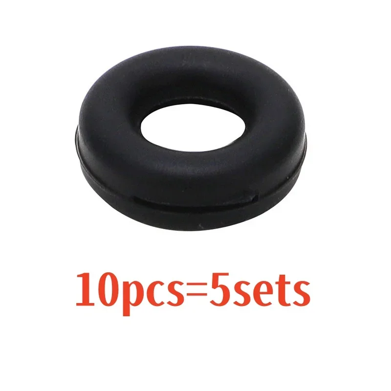 10Pcs/set Anti-slip Silicone Ear Grip Glasses Anti-slip Fixed Rings Ear Hook Stopper Bracket Fastener Accessories Eyewear Holder image 2