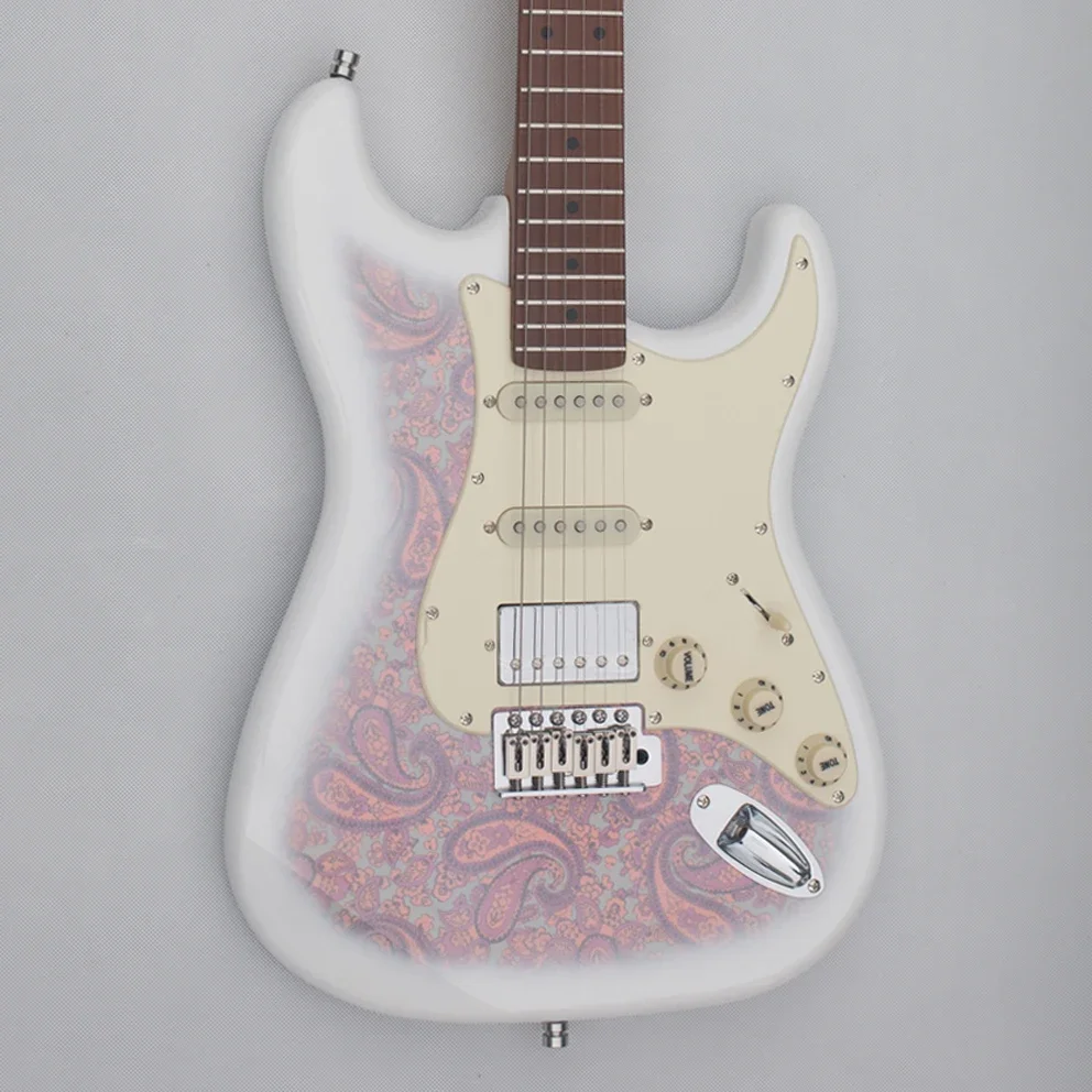 

China Professional High Quality Electric Guitar With 6 Steel Strings OEM Service and Customization