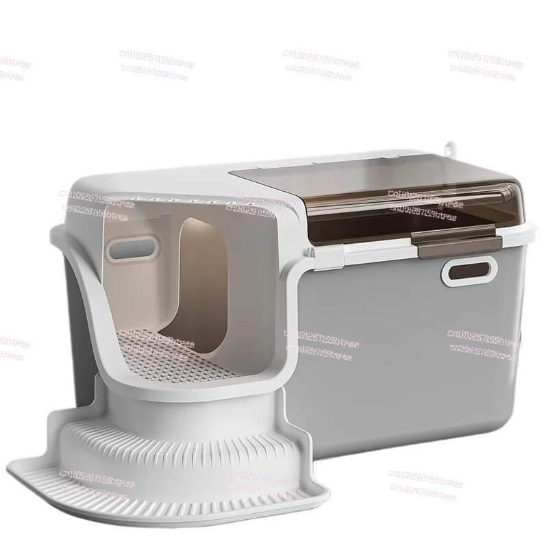 

Коридор для кошачьего туалета, полностью закрытый, с защитой от брызг и запаха, коридор для кошачьего туалета, очень большой и очень большой кошачий туалет