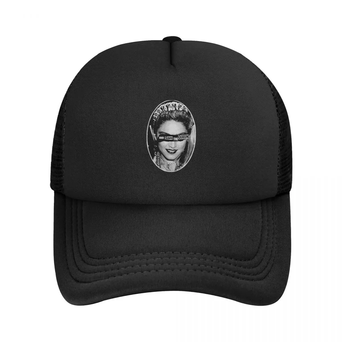 God Save Madonna Mesh Baseball Caps Snapback Fashion Baseball Hats Breathable Casual Casquette Outdoor For Men's And Women's