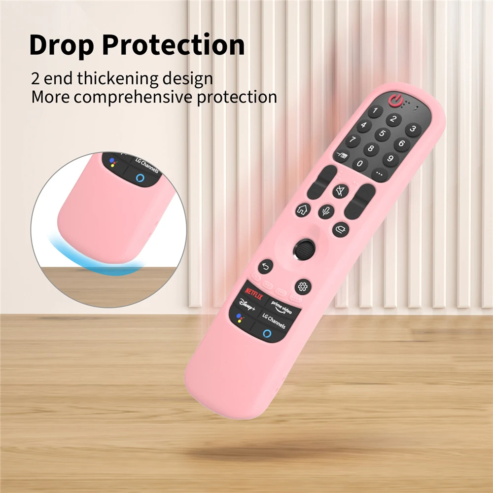 Silicone Remote Controller Cases Protective Covers For LG Smart TV Shockproof Magic Remote Control Sleeve MR21GA MR22GA MR23GA