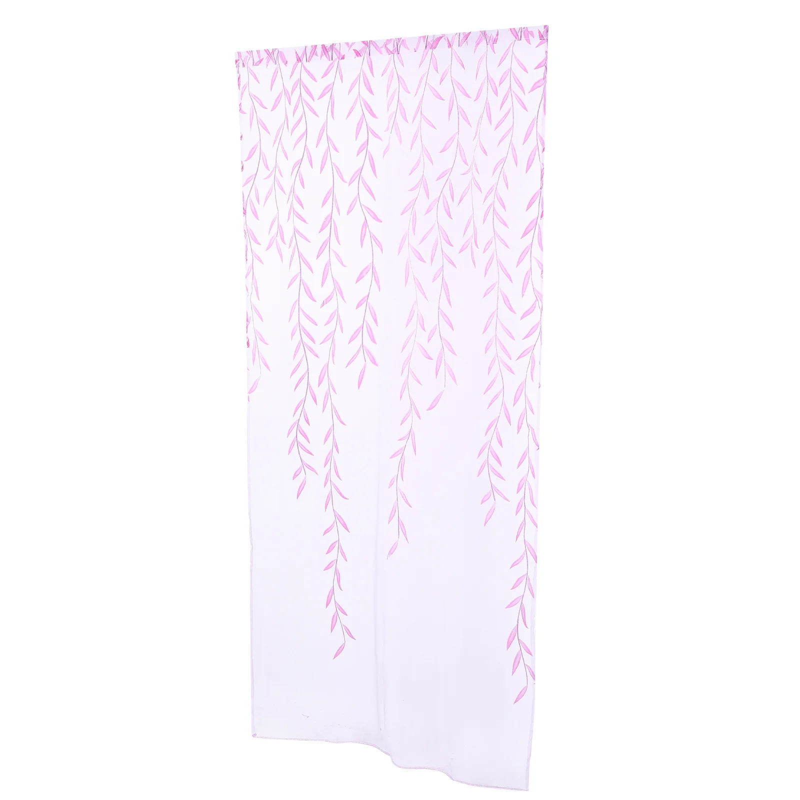 

Window Sheer Curtains Transparent Voile Rod Pocket 100x200cm Purple Screen for Bedroom Living Room Lightweight Tulle