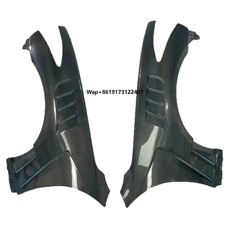 

V2 Style Carbon Fiber Front Fender for G37 Carbon Fiber Front Vented Fender 4 Doors Body Kits High Quality