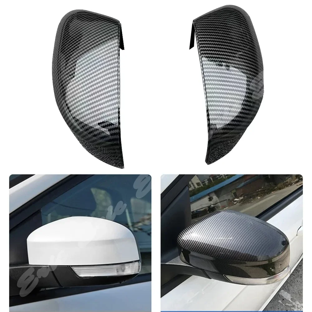 

Автомобильное зеркало заднего вида для Ford Focus 2012-2018 ABS с принтом из углеродного волокна