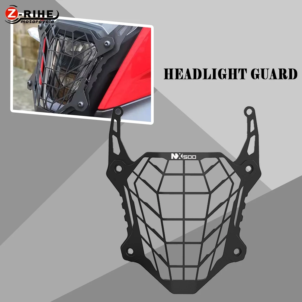 

For Honda NX500 NX400 NX 400 500 2023 2024 2025 NX 400/500 Motorcycle Accessories Headlight Guard Front Light Protector Cover