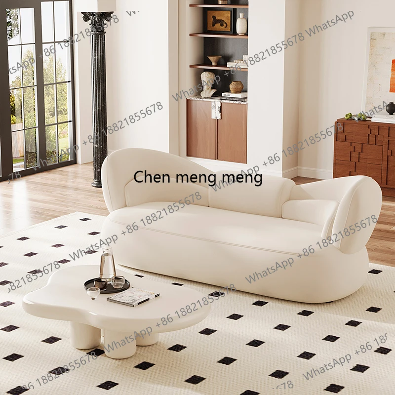 

Nordic Casual Fabric Office Sofa Modern Creative Beauty Salon Homestay Bowknot Sofa Designer Office Furniture Divano Letto