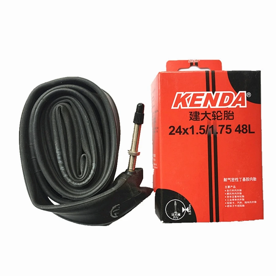 Kenda Bicycle Tubes 24 inch Full-size inner tube 24X1.0/1.25/1.5/1.75 1.9/2.125 Tire Tube butyl rubber