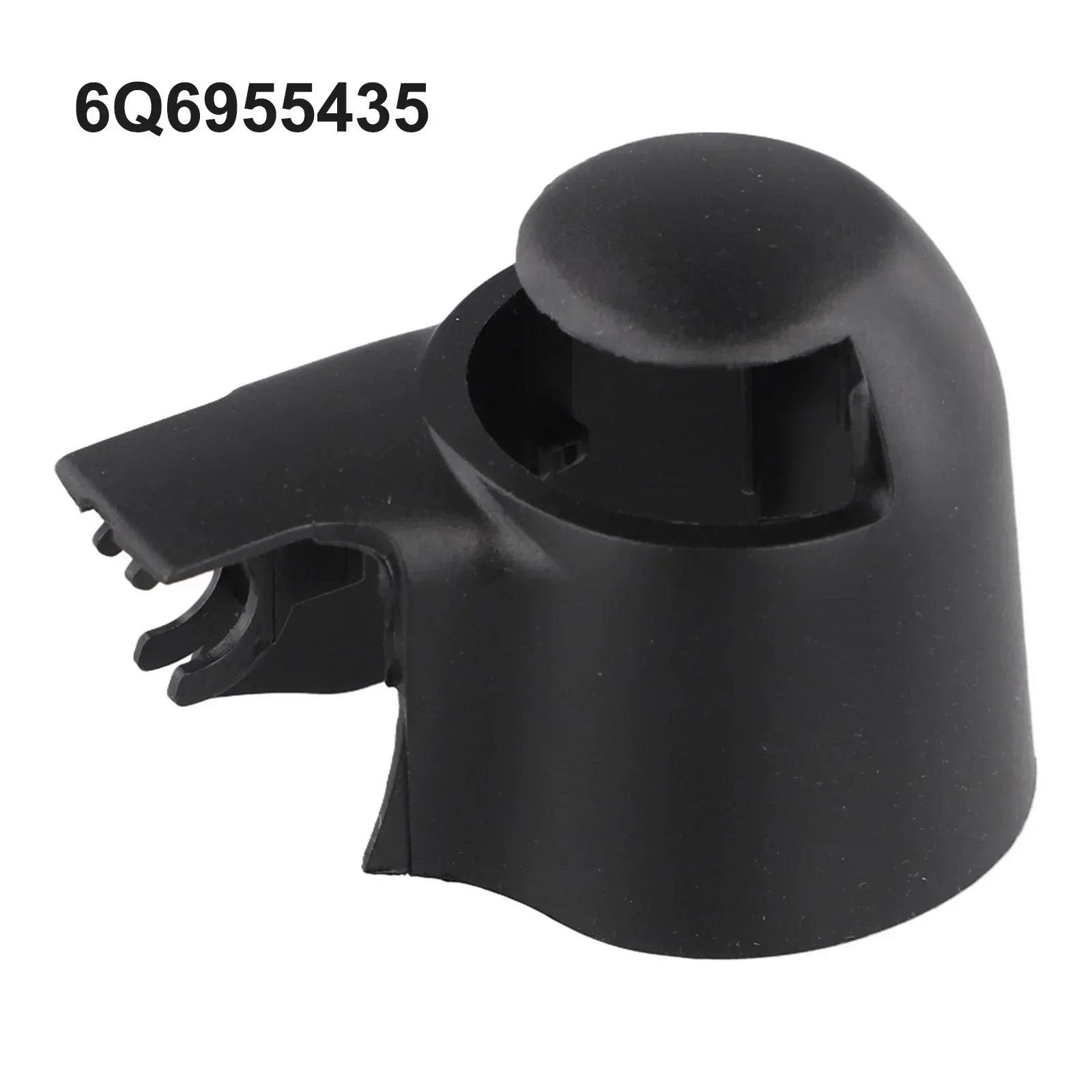 1pcs Rear Wiper Cover Rear Wiper Cap Wiper Hat Rear Wiper Cover Cap Black For Rabbit For -Golf For -Passat 6Q6955435