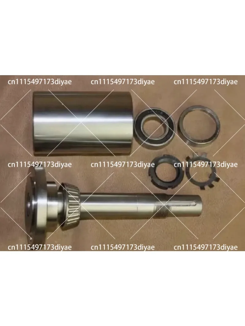 Woodworking Lathe Headstock Assembly with Flange for 80/100/125/160 Small Lathe Spindle, High-Strength Screw Connection