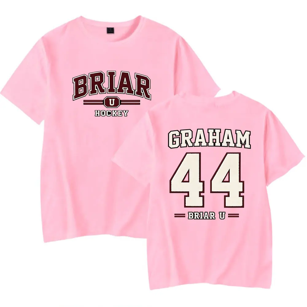 Off Campus Graham 44 Briar University Merch T-Shirts Cosplay Women Men Fashion Crewneck Short Sleeve Tee