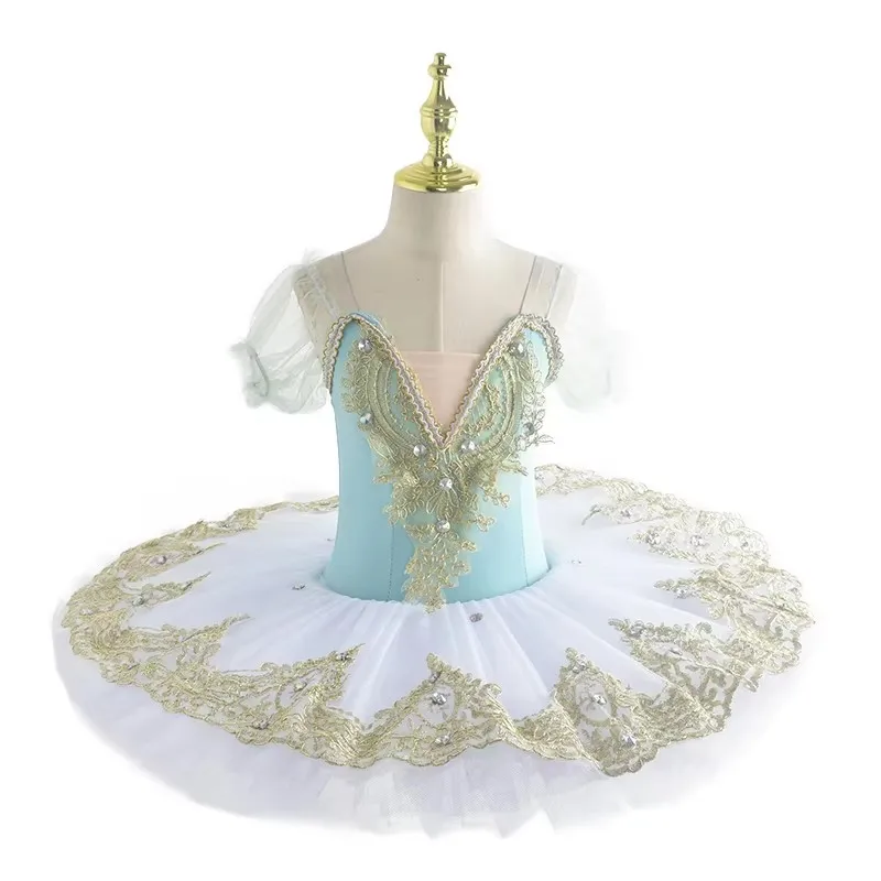 Blue Bird Professional Ballet Tutu For Child Ballerina Dress Figure Skating Performance Dress Tutus Adult Swan Lake Dance Clothe