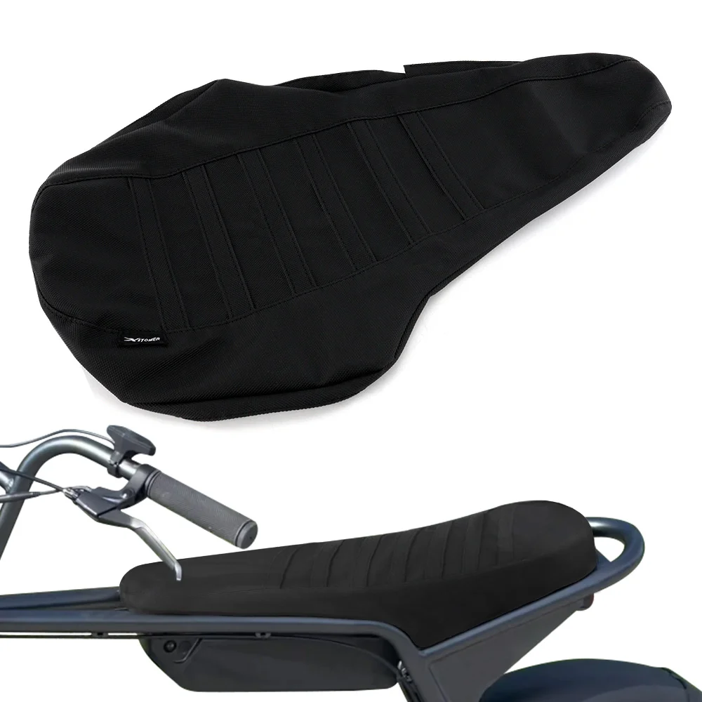 

For Super73 Z-Series (including Z1, ZX & Z Miami) Motorcycle Non-Slip Seat Cover Striped Grip Gripper Seat Saddle Cushion Cover