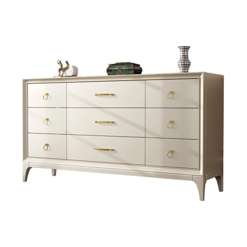 Luxury Wood Living Room Cabinets Morden Storage Entrance Organizer Cabinet Chest Of Drawers Cajoneras Home Furniture image 6