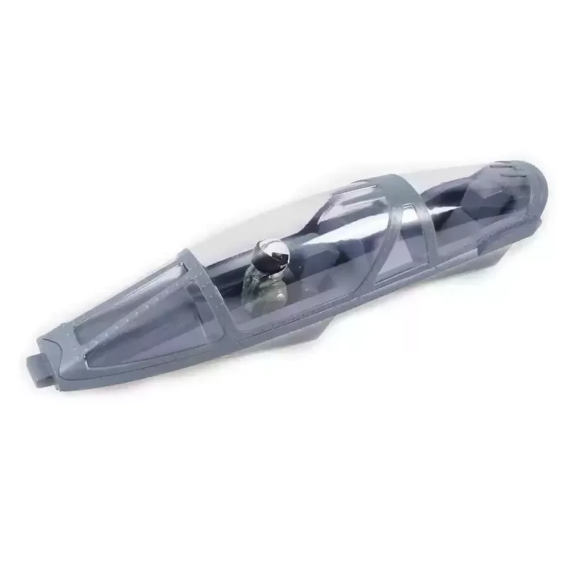 Xfly-Corps de train d'atterrissage, Ailes principales, Queue verticale, Aile arrière horizontale, Accessoires spéciaux, Collection Alpha Blue Grey, 80mm