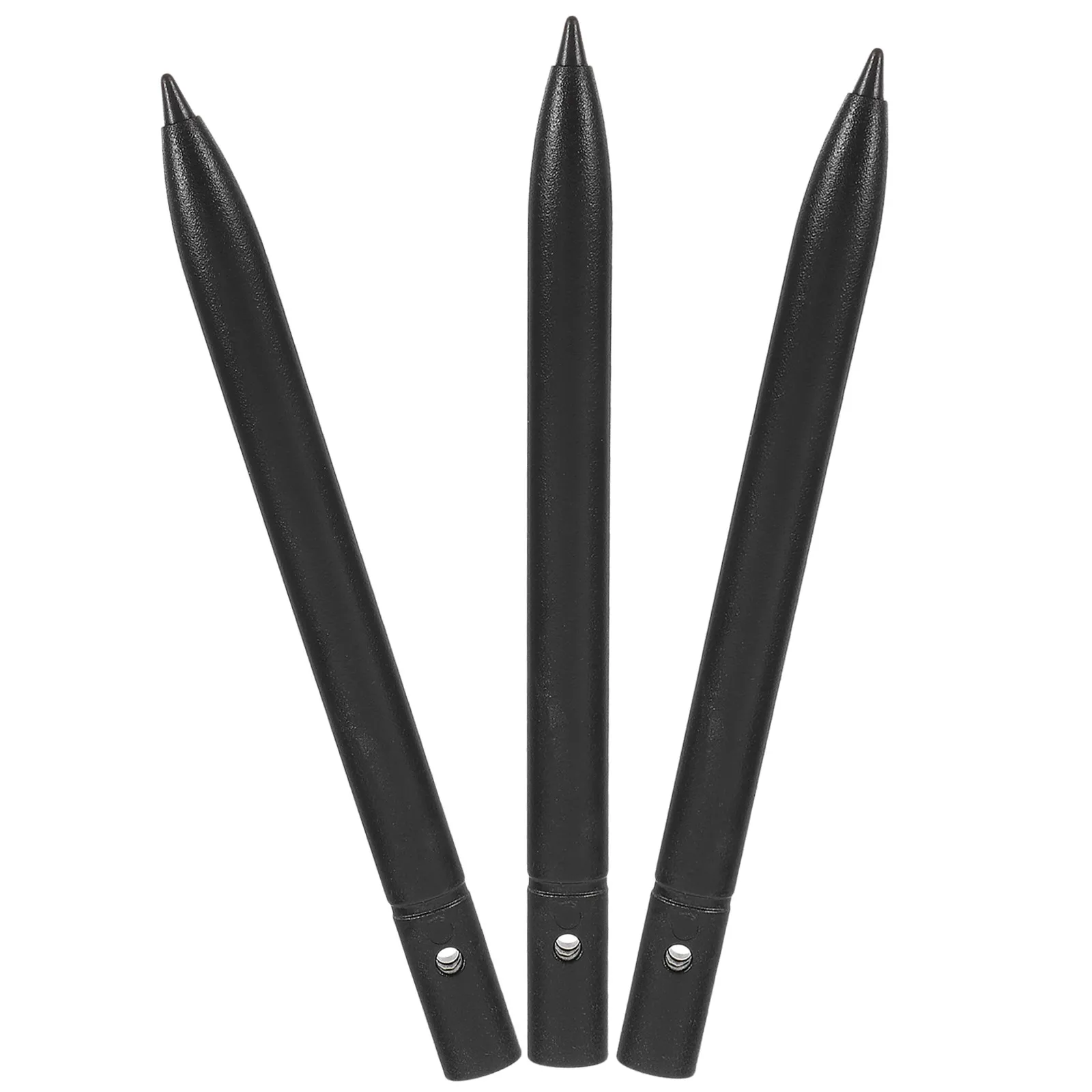 3Pcs Tablet Stylus Pen Black Erasable Writable for LED LCD Tablet 8.5 10 12 Inches Drawing Writing Memo Message Tool