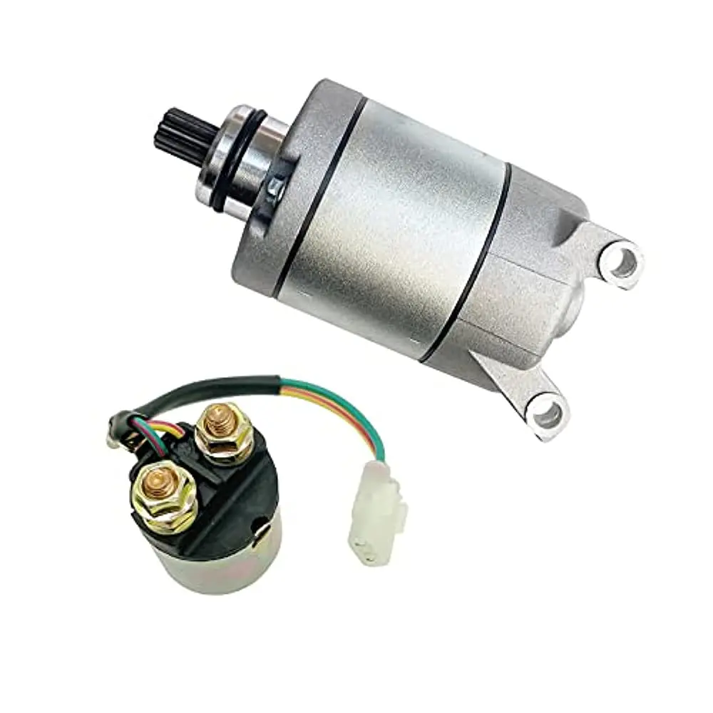 Starter Motor & amp Relay For Honda TRX450ER 2006-2014 31200-HP1-601 18922 SMU0405 410-54088 4518 SM-14 495296