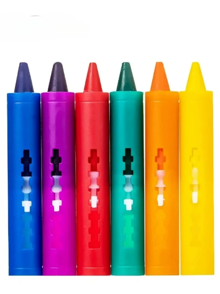 Washable Bath Crayons Set - Colorful, Easy-Clean Bathtub Markers for Youngsters, Fun Shower Art & Crafts