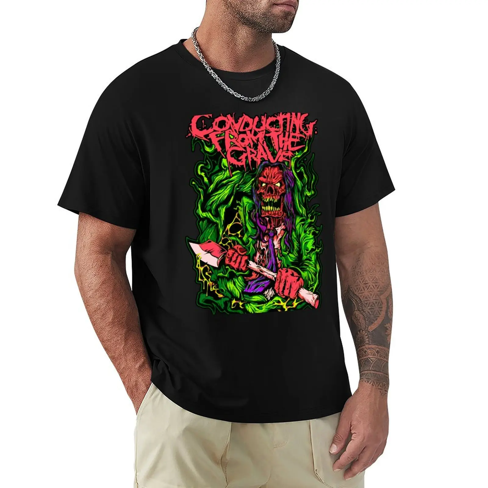 Conducting from the Grave T-Shirt High Elasticity Sports T-Shirt