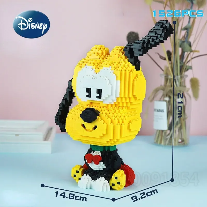 Disney\'s New Children\'s Building Block Toy Cartoon Puzzle Miniature Particle Building Block 3D Model Children\'s Birthday Gift