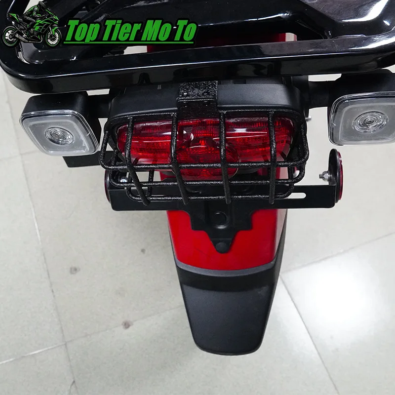 Fit For Honda CT125 Hunter Cub Trail125 Turn Signal Tail Light Grille Cover Black Turn Signal Tail Light Grille Cover Decorative