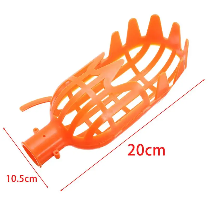 Cesta de jardim Fruit Picker Cabeça Multi-Color Plastic Fruit Picking Tool Catcher Agrícola Bayberry Jujube Picking Supplies