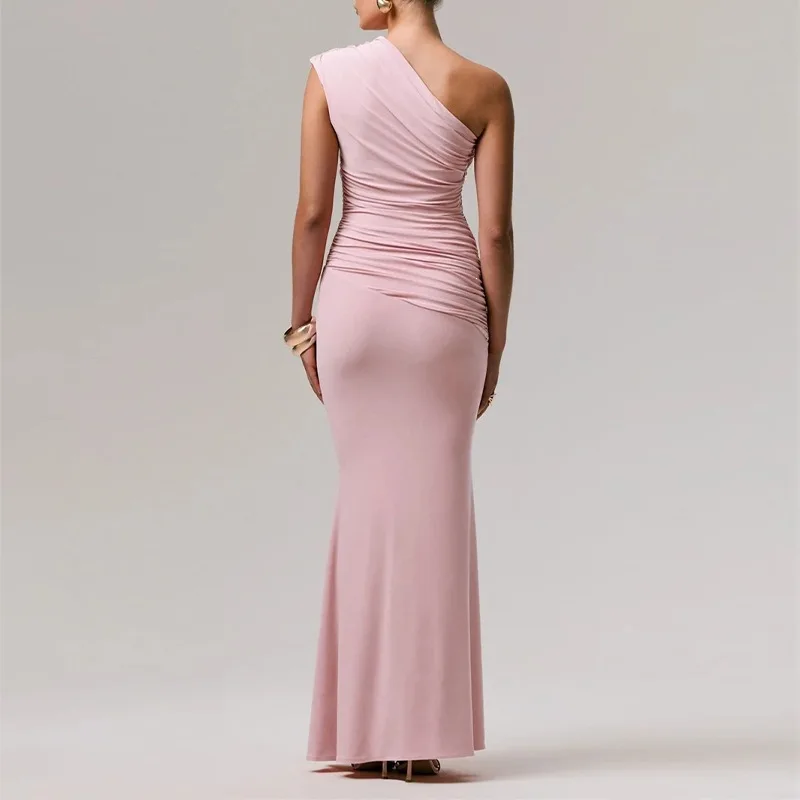 Summer Spring Women Dress Dresses Elegant Bodycon Midi Evening Dress Matching Set