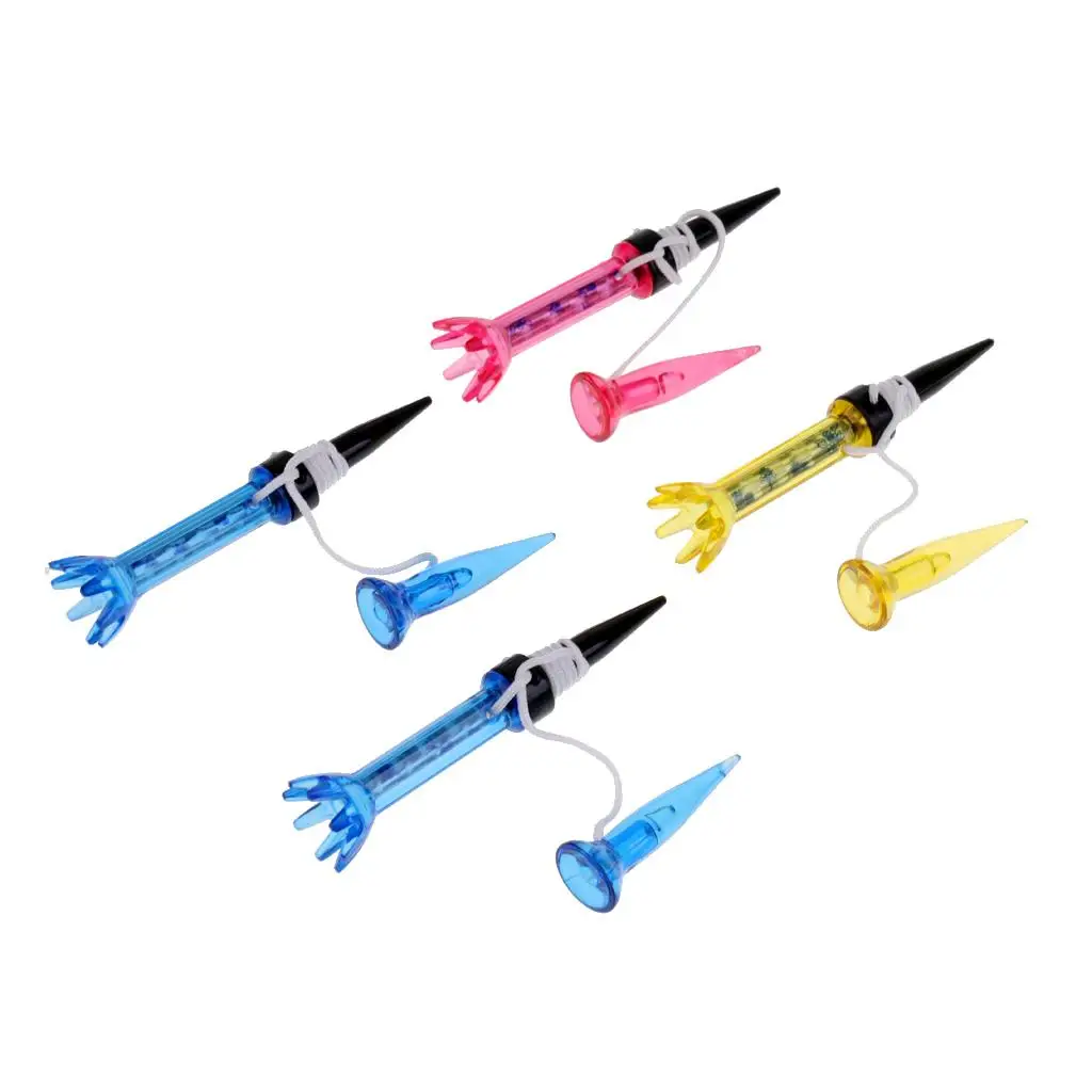 مجموعة من 4 جولف مغناطيسية 0 مم، لون عشوائي، مقاومة، تحسين المسافة