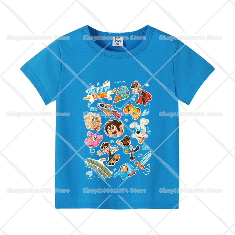 Wojans Team T-shirt Anime Roun - Anime Girl Merchandise บทวิจารณ์และราคา