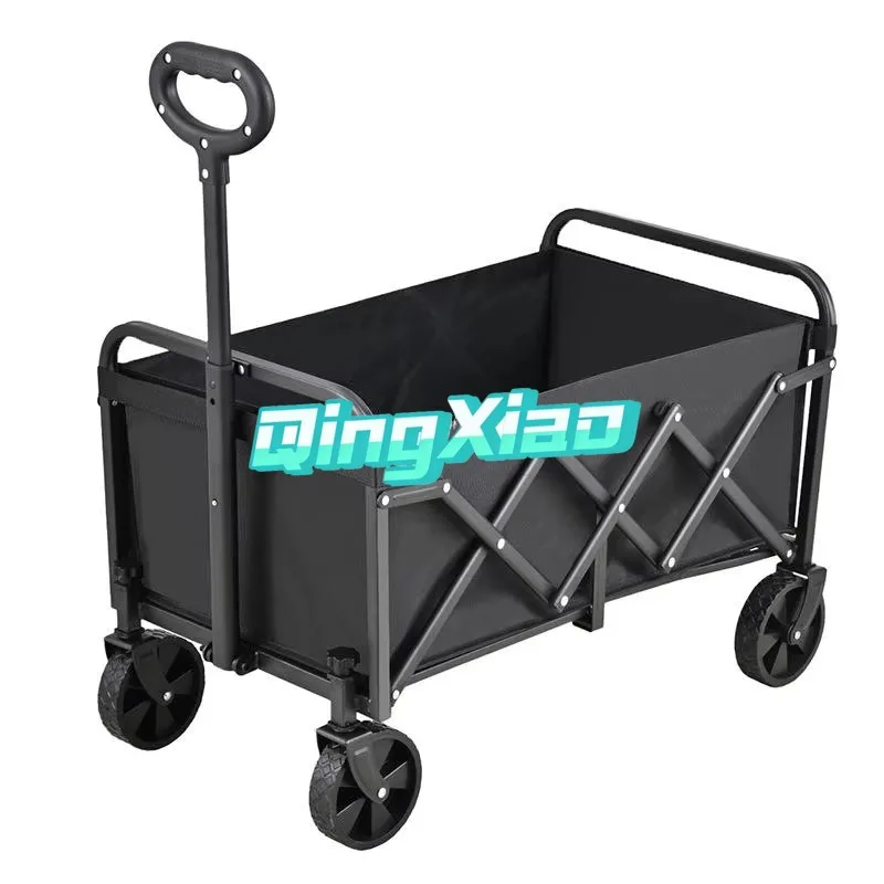 

Hot Sale Collapsible Wagon Cart 360lbs Weight Capacity Lightweight Portable Foldable Wagon with Wheels CE Certified In Stock Now