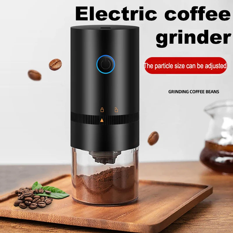 New portable outdoor USB charging coffee grinder travel office coffee machine electric coffee grinder