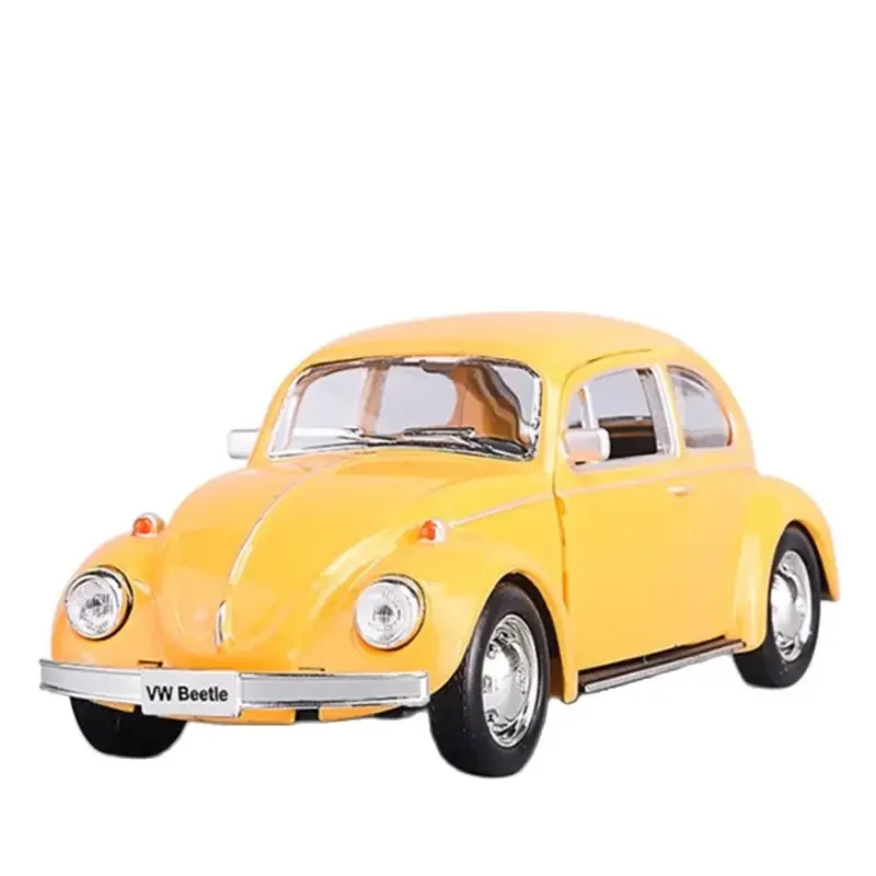 Volkswagen coccinelle 1/36 – véhicule en métal moulé sous pression, Collection de jouets pour garçons, cadeau de noël, décoration de la maison, 1967